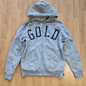 Acapulco Gold Mens Vintage Y2K Camo Full-zip Hoodie L Skater Streetwear Hip Hop